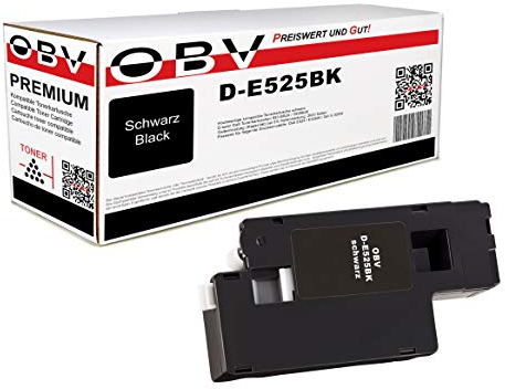 OBV Kompatibel Toner ersetzt Dell 593-BBLN H3M8P für E525w E525 - schwarz 2000 Seiten