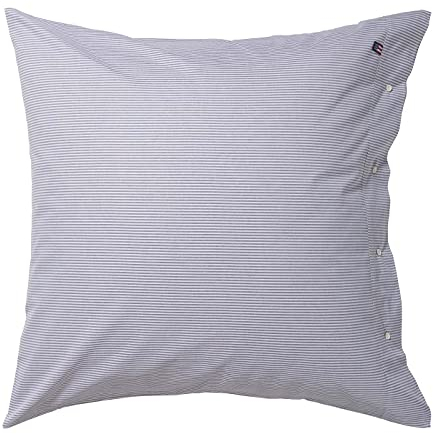 Lexington - Pin Point - Kopfkissen, Kissenbezug - Farbe: Beige-Weiß - 80 x 80 cm - Baumwolle