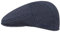 Stetson Paradise Cotton Schirmmütze Herren | Flatcap mit UV-Schutz 40+ | Herrenmütze aus Baumwolle | Flat Cap Größen S-XXL | Schiebermütze Sommer/Winter, L/58-59, Blau