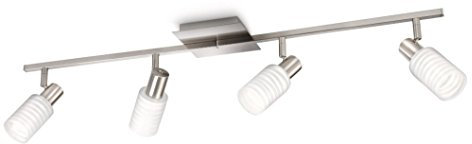 Philips myLiving ES-Spotbalken Kauri 4-flammig 12 W, matt chrom 521041716