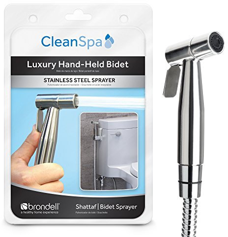 Brondell CSL-40 CleanSpa Handbrause für Bidet, silberfarben