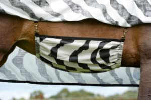 Bucas Buzz-Off Bauchlatz - Zebra