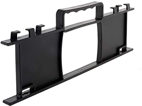 Zenitech - Support Cavo per Prolunga da Giardino - Capacità 25 m - Plastica Resistente alle Intemperie - per Organizzazione Esterni - Nero - 25m