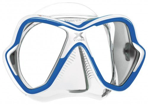 Mares X-Vision Tauchermaske New 2014 (klar/blau)
