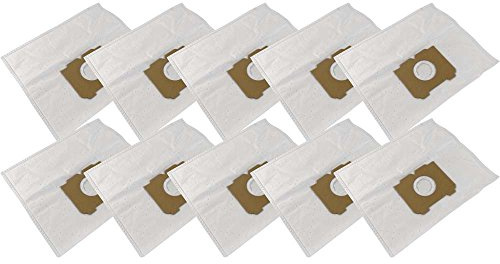10 Staubsaugerbeutel aus Microvlies + 1 Motorschutzfilter passend für Progress Diamant 610