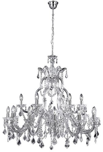 Marie Therese 18 Light Crystal Chandelier