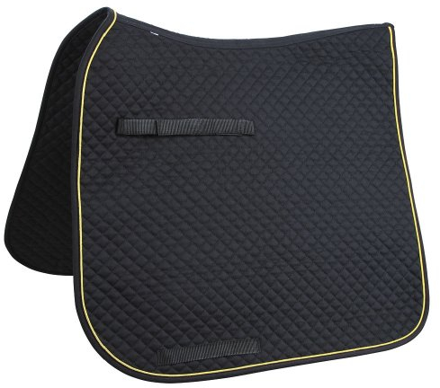 Kerbl 323815 Schabrake Classic, Dressur schwarz / gold