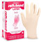 Servoprax Soft-Hand Untersuchungshandschuhe – Einweg-Handschuhe aus Latex, angerauhte Oberfläche und kräftige Qualität, ideal bei empfindlicher Haut – 100 Stück (S)