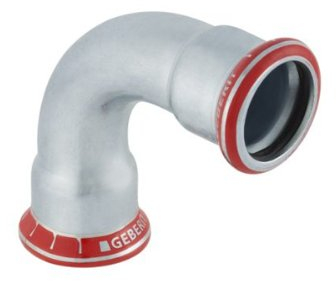 Pressfitting-Bogen Stahl verzinkt