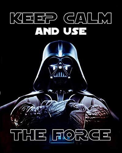 Keep Calm & Use The Force Neoprene Mousemat (Design 1)