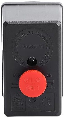 WINOMO Air compresseur pression interrupteur contrôle Valve 240V AC 20 a 175 PSI 12 Bar 4 ports