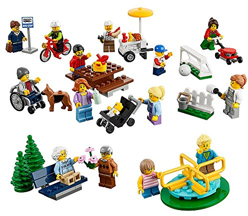 LEGO City Town 60134 Fun in the park - City People Pack Building Kit (157 Piece) by LEGO