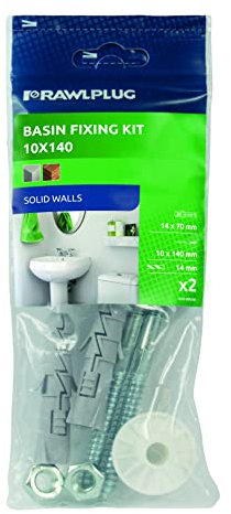 Fixations RAWLPLUG 67480 Jeu du sanitaire lavabo bidet Kit