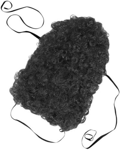 W WIDMANN MILANO Party Fashion 2695P - Brusthaare schwarz, Kunsthaar, Accessoires, Karneval, Mottoparty