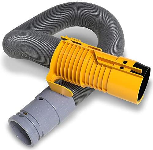 Dyson DC07 All Floors Hose Silver/Yellow # 904125-14, 904125-07, 904125-51; Designed and Engineered by Crucial Vacuum