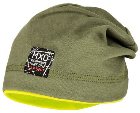 maximo Jungen Mütze Beanie, Label MXO, Einfarbig, Gr. 49 (X-Small), Grün (dunkeloliv/jasmingrün)