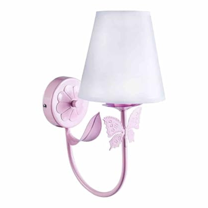 MINI MOTYL I/Schmetterling Hellrosa Wandleuchte Wandlampe Lampe Kinderzimmerleuchte Kinderzimmerlampe