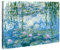 Wieco Art - Water Lilies by Claude Monet Oil Paintings Flowers Reproduction Giclee Canvas Prints Modern Landscape Artwork Picture Printed on Canvas Wall Art for Home Office Decorations