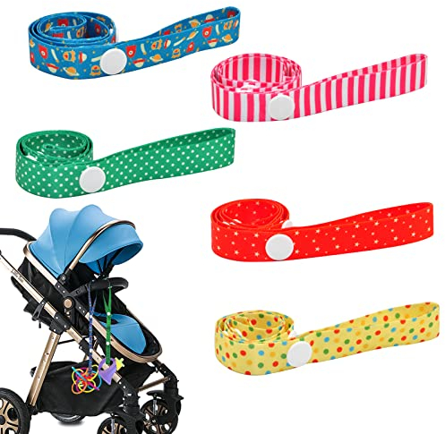5X New Sippy Pal No Drop Baby Bottle Toy Sippy Cup Holder Strap For Stroller (5 Pcs)