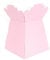 APAC Pink Living Vase Flower Box Flower Bouquet Transporter, Sweet Tree Box
