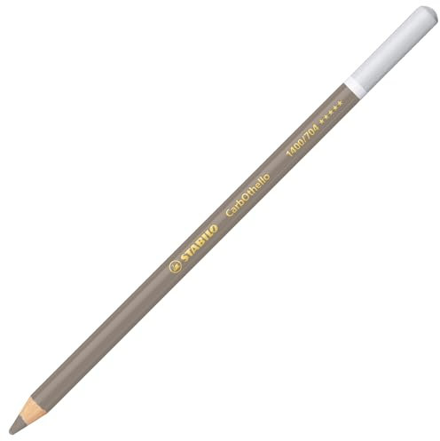 Chalk-Pastel Pencil - STABILO CarbOthello - Pack of 1 - Warm Grey 3