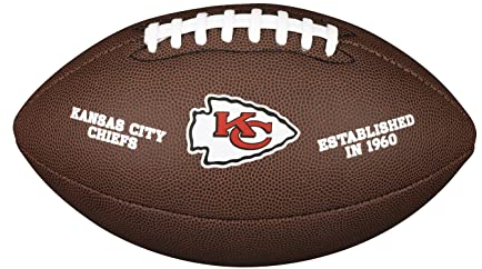 Wilson American Football NFL TEAM LOGO, Offizielle Größe, Mischleder