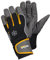 Ejendals Handschuh Tegera 9190 aus Synthetikleder, Größe 11, 1 Stück, schwarz/grau/gelb, 9190-11