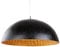 invicta INTERIOR Elegante Design Hängeleuchte GLOW 70cm schwarz gold Hängelampe Deckenleuchte