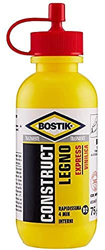 Bostik Construct Legno Express Colla Vinilica Flacone 75gr