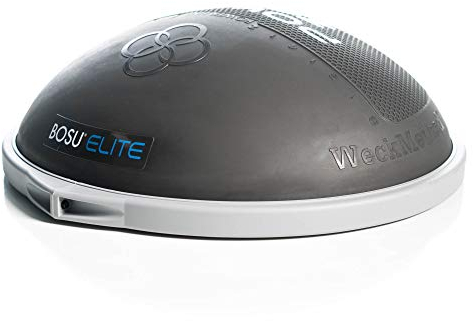 Bosu® Elite Balance Ball Trainer, halber Gymnastikball Fitness Balance Board bis 1000 KG belastbar, Gleichgewichtstrainer Ball-Ausrüstung mit geführtem Training und Pumpe.