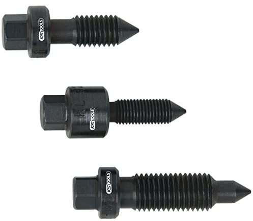 KS Tools 700.1690 Arretierschrauben-Satz zur Zahnstangen-Mittelstellung, 3-tlg.