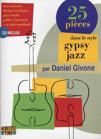 Gypsy jazz 25 pieces d.givone cd tab