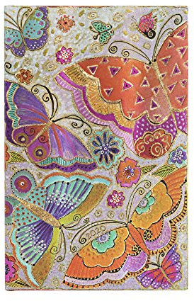 Paperblanks 12-Monatskalender 2020 | Schmetterlinge |Vertikal | Maxi (210 x 135 mm)