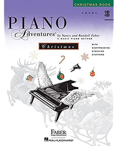 Piano Adventures Christmas Book Level 3B.