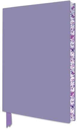 Lilac Artisan Notebook (Flame Tree Journals) (Artisan Notebooks): Unser hochwertiges, liniertes Blankbook mit Softcovereinband aus Kunstleder und ... Buchschnitt (Exquisit Notizbuch DIN A 5)