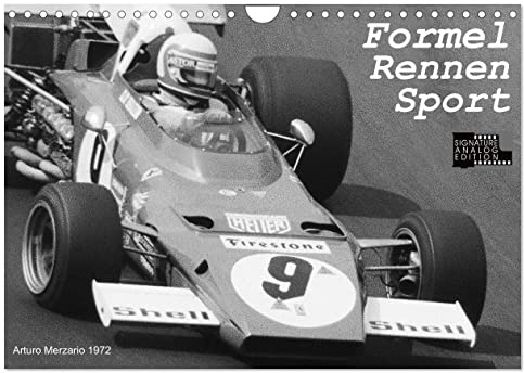 Formel - Rennen - Sport (Wandkalender 2026 DIN A4 quer), CALVENDO Monatskalender: Nürburgring, Nivelles, Hockenheim: spannende Einblicke in den Formelsport der 70ger und 80ger Jahre (CALVENDO Sport)