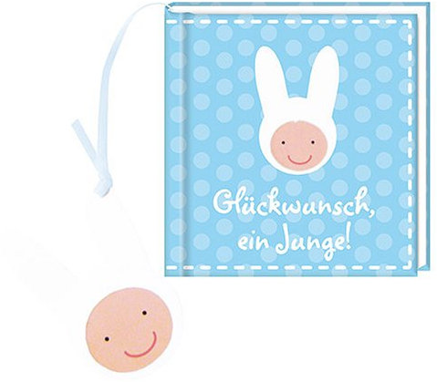 Glückwunsch, ein Junge!: Geschenk-Set mit Buch und Schnuffeltuch (Willkommen)