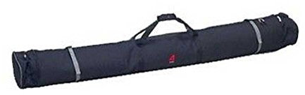 ATHALON Expanding Padded Double Ski Bag (Black, 170/185/200cm)