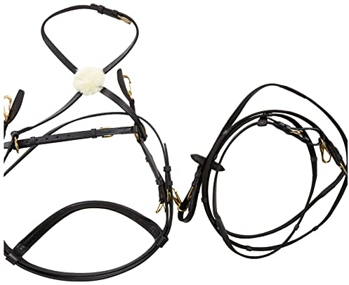 HKM Unisex Trensen-584791000644 Trensen, Schwarz, Vollblut EU
