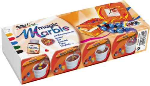 C.KREUL Marmorierfarbe Magic Marble, Set Grundfarben VE=1