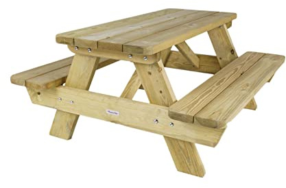 MaximaVida Kinder-Picknicktisch aus Holz Tallinn 100 cm