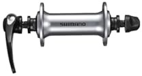 HB-RS400 28 Loch Schnellspanner Vorderradnabe, Silver, 100 mm