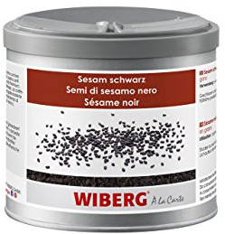 Wiberg - Sesam, schwarz, 300g, Aromatresor Gewürz