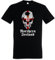 Urban Backwoods Black Classic Northern Ireland Irish Football Soccer Skull Flag Herren T-Shirt Schwarz Größe XL