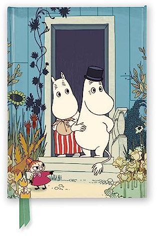 Premium Notizbuch DIN A5: Tove Jansson, Mumins an der Riviera: Unser hochwertiges, liniertes Blankbook mit festem, künstlerisch geprägtem Einband und ... Notizbuch DIN A 5 mit Magnetverschluss)