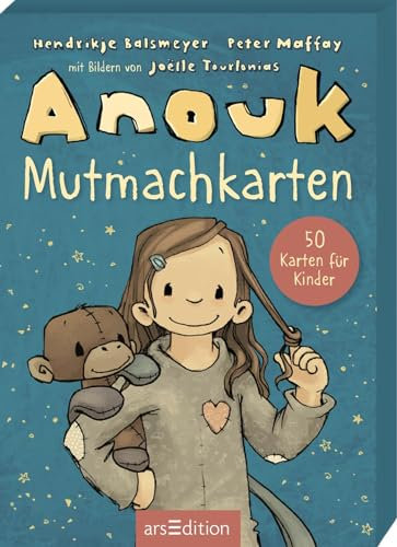 Anouk – Mutmachkarten: Kartenbox mit 50 Affirmationskarten für Kinder | Geschenk für alle Fans des Bestsellers von Hendrikje Balsmeyer & Peter Maffay (Anouks Welt)