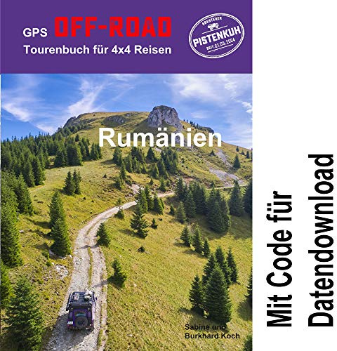 GPS-Offroad-Tourenbuch Rumänien 36 Routen incl. Code für Datendownload mit Tracks fürs Navi