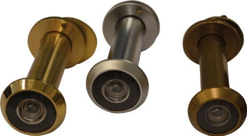 Spioncino Panoramico per Porta Ø14 mm 60-110 mm Ottone Lucido