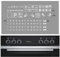 Generisch 1 Cooker Sticker Set, E Hob Lettering Oven Cooking Switch Sign Sticker Decal (R98) (Transparent Background with White Symbols (R98/4) t)