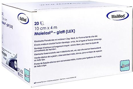 Elastische Fixierbinde 10 Cmx4 M In Cellophan 20 stk